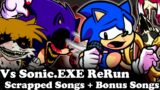 FNF | Vs Sonic.EXE ReRun (Recreation) (Scrapped Songs) | Mods/Hard/Gameplay |