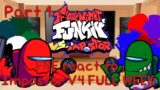FNF react to Imposter V4 FULL WEEK Part 1 || FRIDAY NIGHT FUNKIN || FT @Twin_Learest