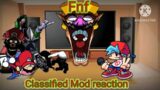 Fnf react to The Classified mod! (Gacha club)