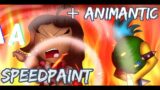 Friday Night Funkin Mario's Madness Speedpaint: Cover your Ears, Larry!