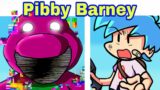 Friday Night Funkin’ Pibby Barney | Pibby Cartoons | Vs Barney Corrupted (FNF Mod)