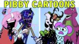 Friday Night Funkin VS Pibby Cartoons Glitch x DEMO (FNF MOD HARD)