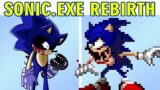 Friday Night Funkin VS Sonic.EXE Rebirth x Too Slow and You Cant Run x NOT OFFICIAL (FNF MOD HARD)