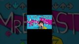 Friday Night Funkin Vs MrBeast Part 113 Beast Appear Song #Shorts