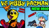 Friday Night Funkin' New VS Glitched Pacman | Pibby X FNF Mod