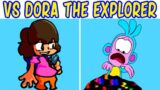 Friday Night Funkin' Pibby Dora The Explorer Sings Sliced | Learn with Pibby x FNF Mod
