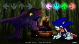 Friday Night Funkin' – Sonic Vs T-REX (Grizzly Bear) (FNF Mod)