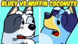Friday Night Funkin' VS Bluey VS Muffin (Coconuts Song) | FNF MOD / Accurate
