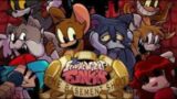 Friday Night Funkin' vs Jerry FULL WEEK, Tom's Basement Show 2.0 | Tom & Jerry #shorts