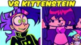 Friday Night Funkin' VS KittenStein FULL WEEK + Cutscenes | the evil Doctor Kittenstein (FNF MOD)