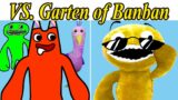 Friday Night Funkin' VS New Garten of Banban | BanBan vs Markiplier & Dawko (FNF Mod)