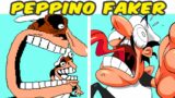 Friday Night Funkin' VS PEPPINO Faker + Blacksun (PIZZA TOWER MIX) | FNF MOD / Sonic.EXE Cover