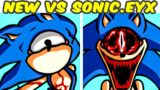 Friday Night Funkin' VS SONIC.EYX / SONIC.EXE – EYX Song (FNF MOD/Creepypasta) (SCARIEST EXE GAME)