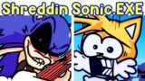 Friday Night Funkin': VS Sonic.EXE Fire Awaited [Shreddin' Sonic.EXE VS Tails] FNF Mod