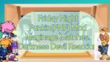 Friday Night Funkin(FNF) Mod Maginage Matches Darkness Devil Reaction