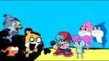 Friday night funkin vs Cartoons Glitched:Pibby Baby shark mod