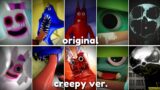 Garten of BanBan 2 – ALL Original vs ALL NEW CREEPY Monsters JUMPSCARES Comparison