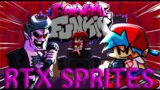 I made my own RTX Sprites on Friday Night Funkin'!!!