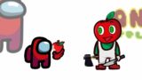 Mini Crewmate Kills Andy's Apple Farm Characters | Among Us