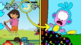 New References You Missed in Friday Night Funkin' VS Pibby Dora the Explorer | Pibby x FNF Mod #1