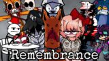 REMEMBRANCE but every turn a different character sings it (fnf Betadciu)