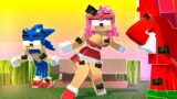 Toaca Toca Toca Dance | Chibi Sonic and friends Amy & Tails | FNF Sonic Minecraft Animation Zero Two