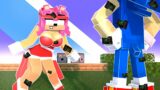 Toca Toca Dance | Zero Two Dodging | FNF Archie SONIC EXE & Amy + Chibi Sonic | Minecraft Animation