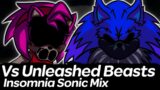 Vs Unleashed Beasts DEMO – Insomnia Sonic Mix | Friday Night Funkin'