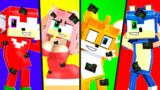 Zero Two Dodging meme | Toca Toca Dance | SONIC EXE vs AMY EXE vs TAILS |  FNF Minecraft Animation