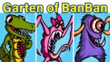 New Monsters Garten of Banban 3 Leaks/Concepts in FNF – Friday Night Funkin