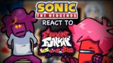 Sonic Characters React To FNF VS IMPOSTER V4 FULL WEEK ( AMONG US ) GCRV PART 11