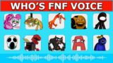 FNF – Guess Character by Their VOICE | Guess The Character | AMBUS, BLUE,  ORANGE ANNOYING,…..