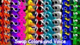 All 3D Rainbow Friends Swap Colors and Voice All Phases | Friday Night Funkin Mod