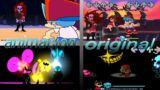 Anime duel x CROSSED OUT x fnf RAM animacion vs original