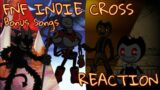 Characters React to FNF Indie Cross(Bonus Songs) | The Rookie J.