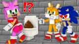 Chibi Sonic EXE and Tails Amy Knuckles | FNF Sonic Minecraft Animation Toca toca toca dance