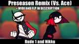 FNF – Another Date… (Preseason Remix but sung by Rude 1 and Nikku) + FLP AND MIDI IN DESCRIPTION