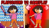 FNF Character Test | Gameplay VS Playground | Pibby Dora the Explorer | FNF X Pibby
