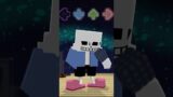 FNF Character Test x Gameplay VS Minecraft Animation VS Undertale Dast Sans Video Game #shorts