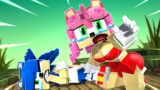 FNF Chibi Sonic WANTED TO KILL Amy – The Murder Of Sonic The Hedgehog Animation Minecraft