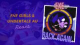 FNF Girls & Undertale AU React – FNF Sonic EXE 3 0 Final Escape  (FNF Sonic Mod)