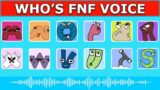 FNF – Guess Alphabet's VOICE #2 | Guess The Character | Guess The Monster's VOICE