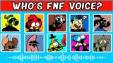FNF – Guess Character by Their VOICE, ANIMATION | Oswald , Peashooter, OLIVER, Teletubbies, Gumball.