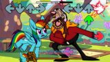 FNF My Little Pony vs Sonic.Exe 2.0/3.0 Sings Bluey Can Can I Smile Song FNF Mods