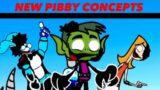 FNF New Pibby Leaks / Concepts // Come and Learn With Pibby#pibbymod #pibbyconcept #fnf #fnfpibby