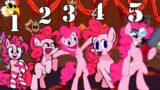 FNF Pinkie Pie ALL PHASES (0-6) | Friday Night Funkin' VS My Little Pony MODS | FNF Mod