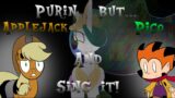 FNF Purin but Applejack and Pico Sing it!  Ft. Celestia! (3k Special!) (Furry’s ReMix!)
