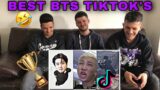 FNF REACTS to BTS TIKTOKS that made JIMIN loose his jams | BTS REACTION