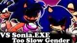 FNF | Sonia Vs Sonic | Too Slow G – Sonia.EXE / REBORN | (Sonic.exe Genderswap) | Mods/Hard/FC |
