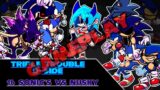 FNF – Triple Trouble D-Side / 16 Sonic's vs NuSky (SonicEXE/NuSky/Gameplay)